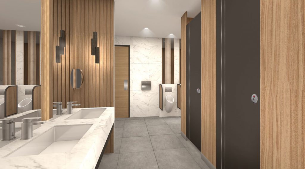 Public toilet design bamboo