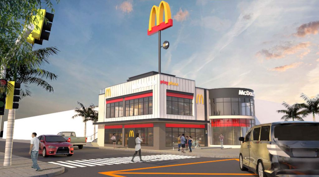 McDonald's design made by WTA