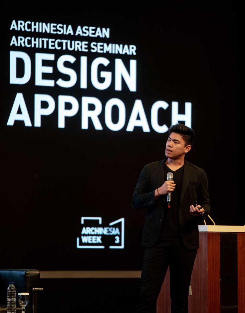 Archinesia Week Design Approach: Representing WTA Design Studio, WTA Architect Arvin Pangilinan gave a lecture about our principles and practices as a firm
