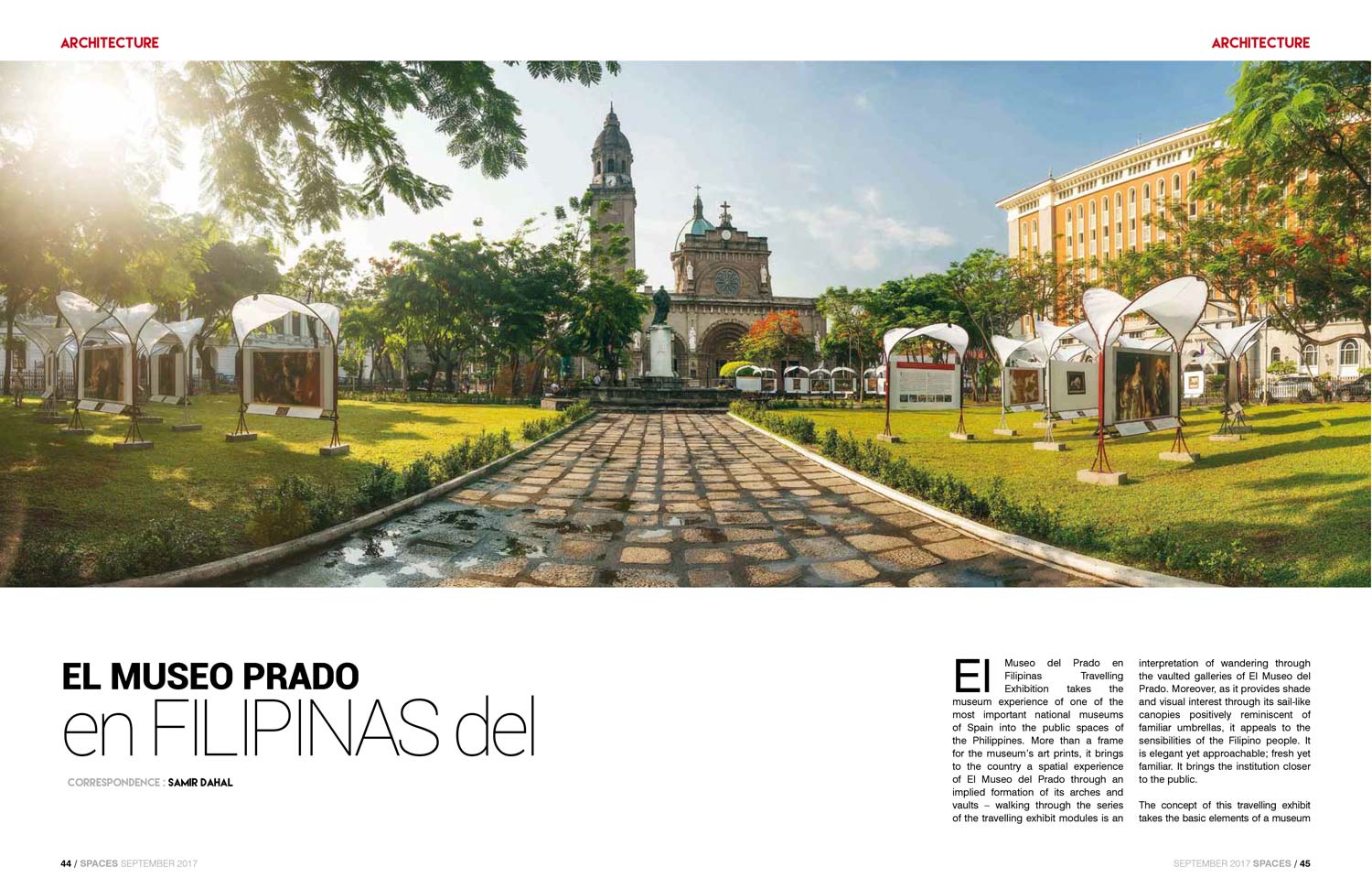 Spaces Magazine Pages of Museo Del Prado Page 45-46