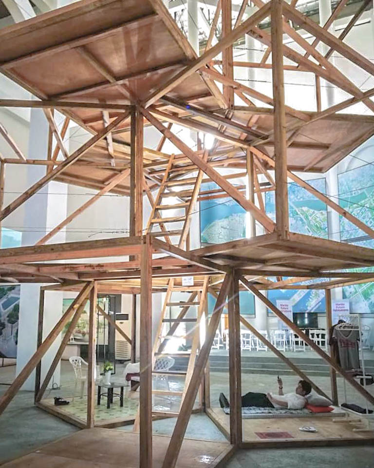 Manila Future Habitations Exhibit Structure