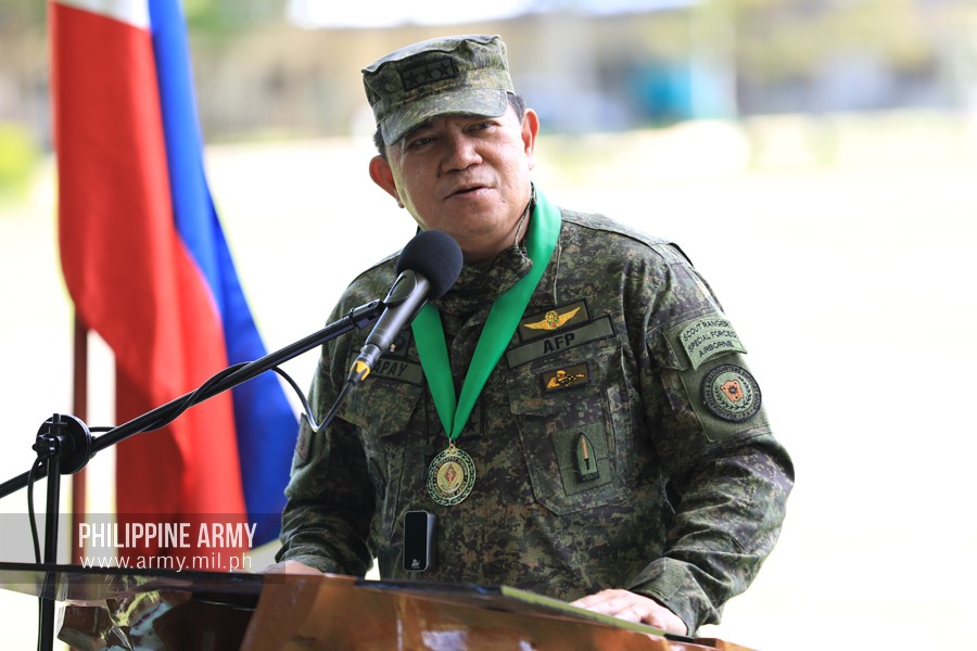 Lt. Gen. Gilbert Gapay (PHILIPPINE ARMY / FILE PHOTO / MANILA BULLETIN)