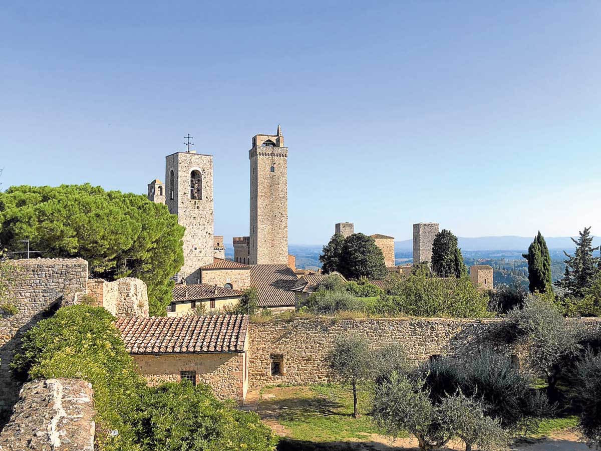 Romanesque Architecture The Towers of San Gimignano