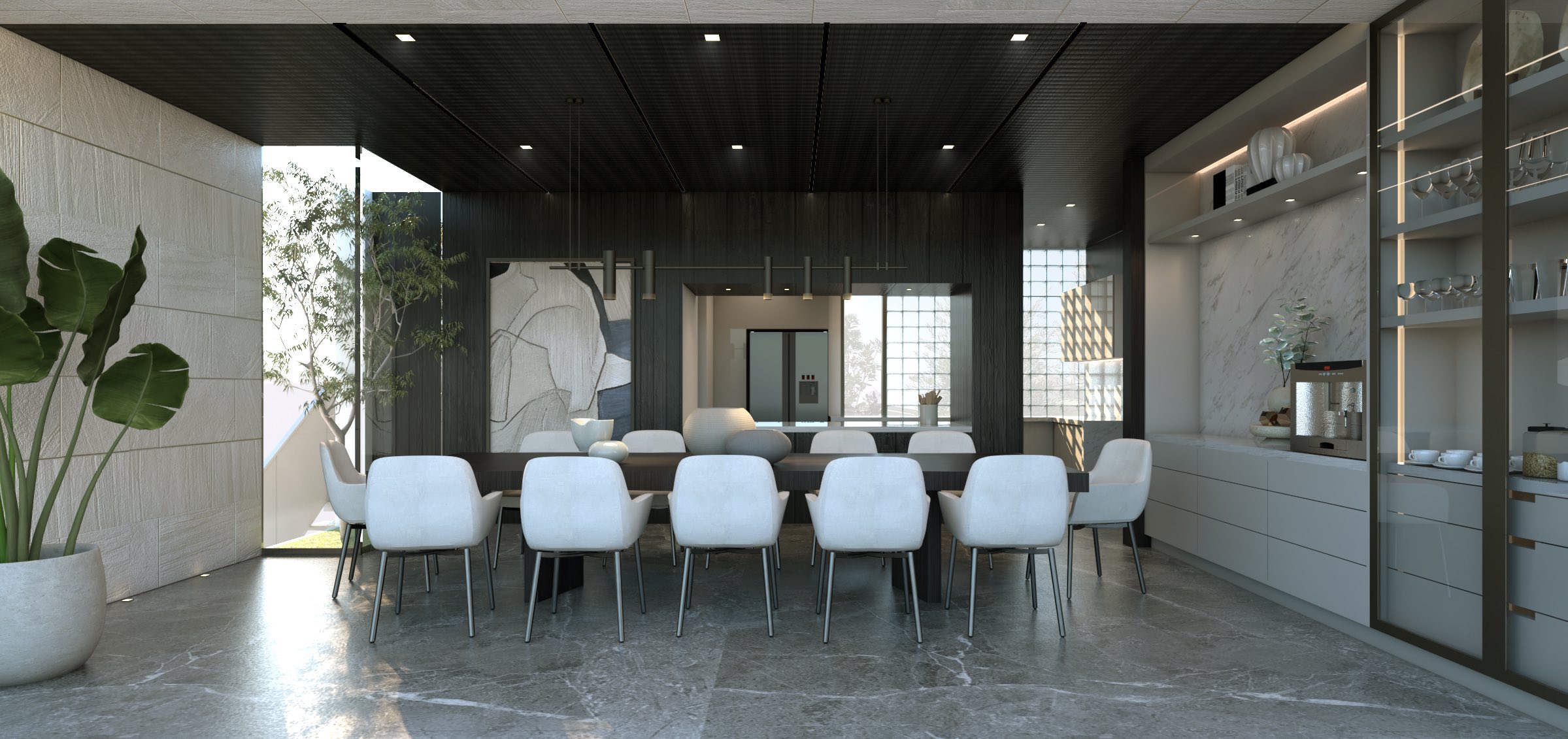 Tropical Loggia_Dining Room_WTA Architecture and Design Studio
