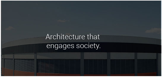 Architecture that engages society