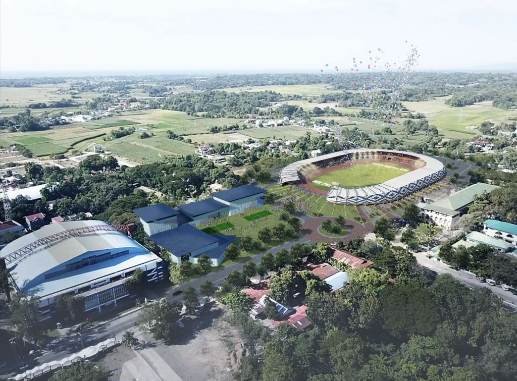 The FEM Stadium in Laoag is a stadium park that allows for free and open access and acts as a public space multiplier by connecting with the adjacent park and campus.