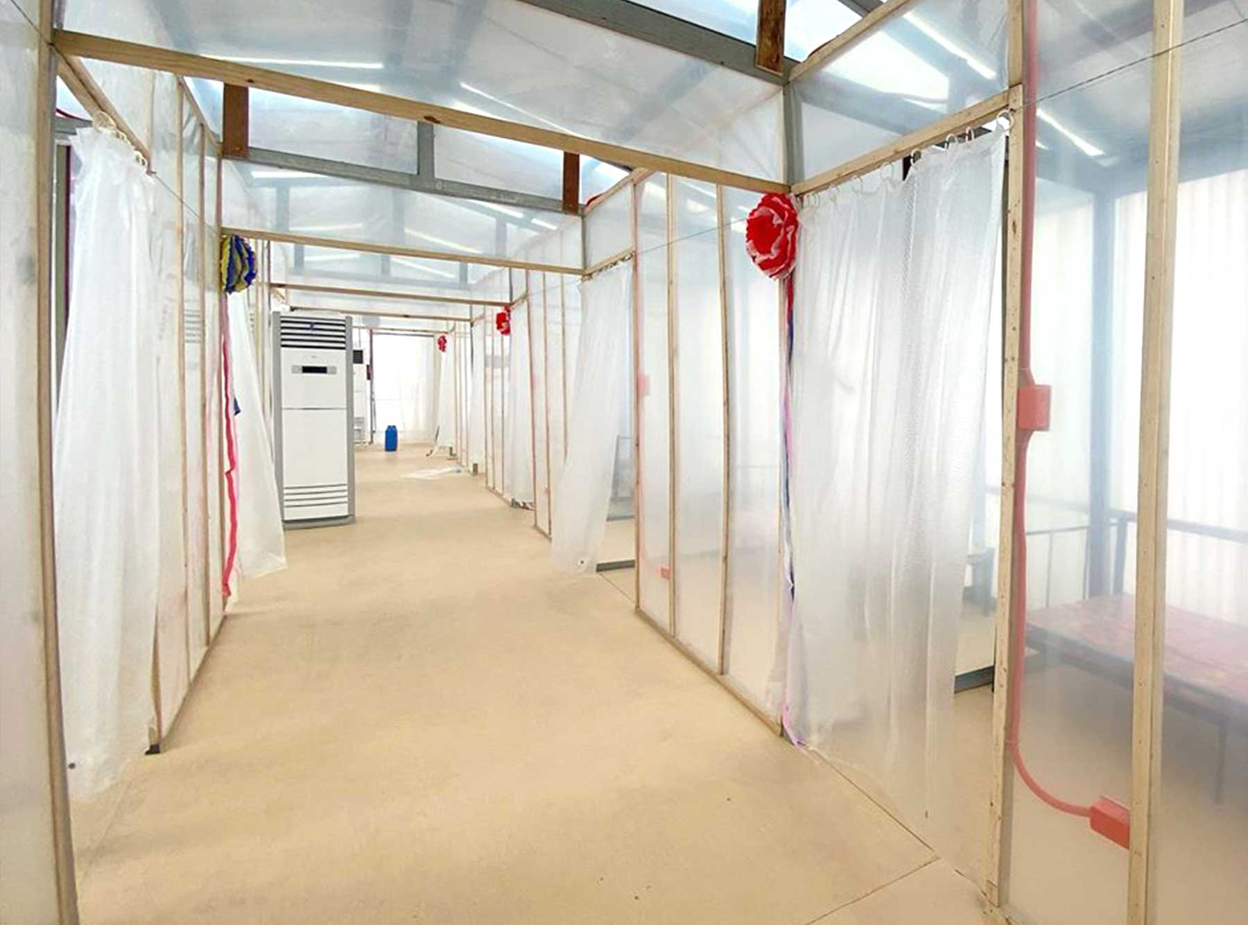 Interior Space of Emergency Quarantine Facility in Capitol Medical Center by EQF Team