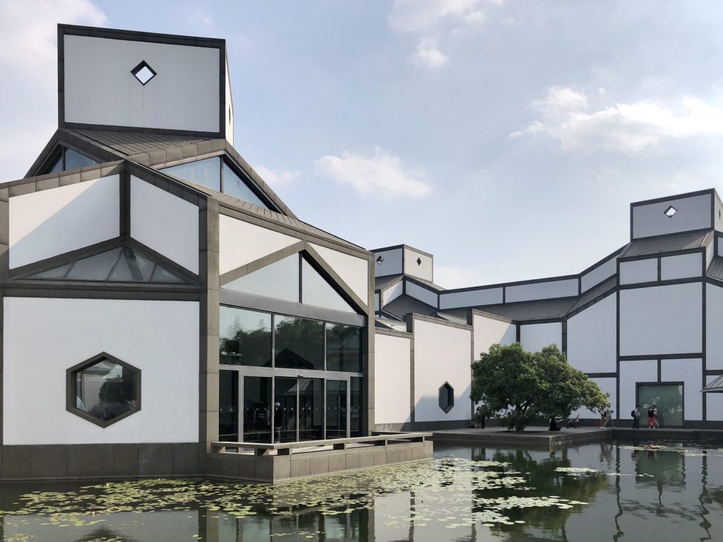 The Suzhou Museum by I.M. Pei seeks to harmonize traditional architecture with modern geometry. — PHOTOS BY AR. WILLIAM TI, JR.