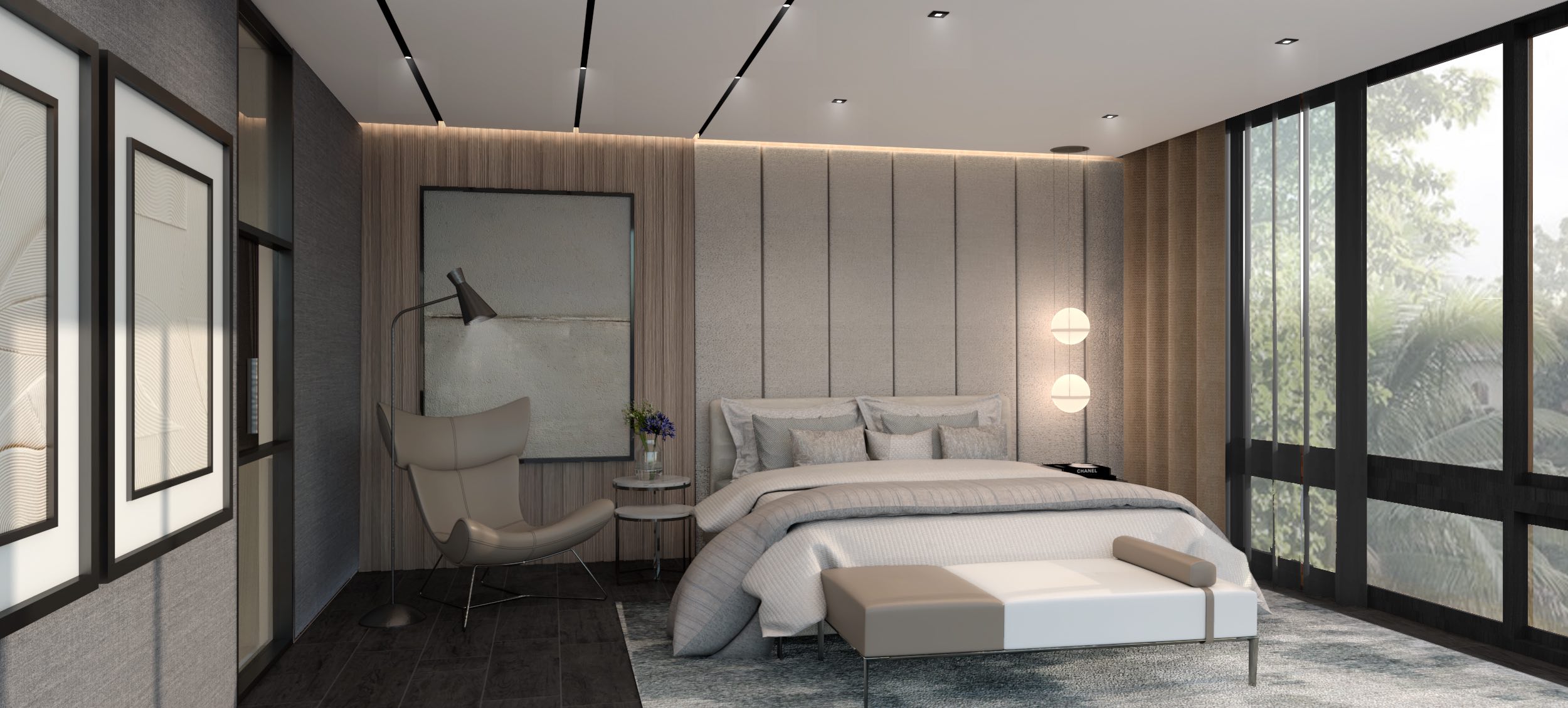 Tropical Loggia_Master's Bedroom_WTA Architecture and Design Studio