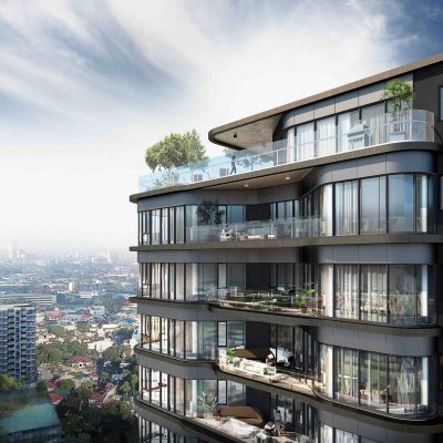 The Silhouette Residential Condominium by WTA Architecture and Design Studio